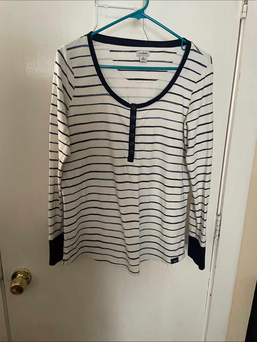 LL Bean Stripes knit top
